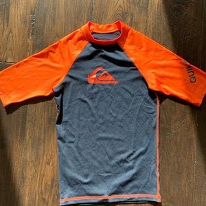 Boys water shirt and rash guard